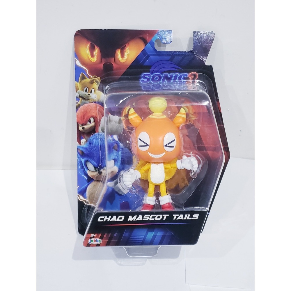 Sonic The Hedgehog 3 Movie CHAO MASCOT TAILS  5in Action Figure - New